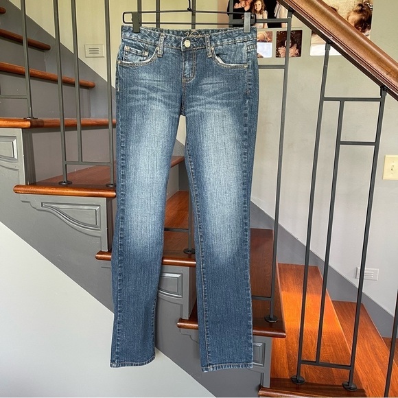 VANITY Kennedy Slim straight leg  jeans women's  27x30 GUC - Picture 1 of 11